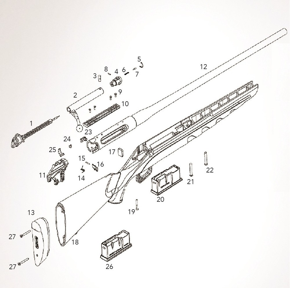 Remington 600  Parts