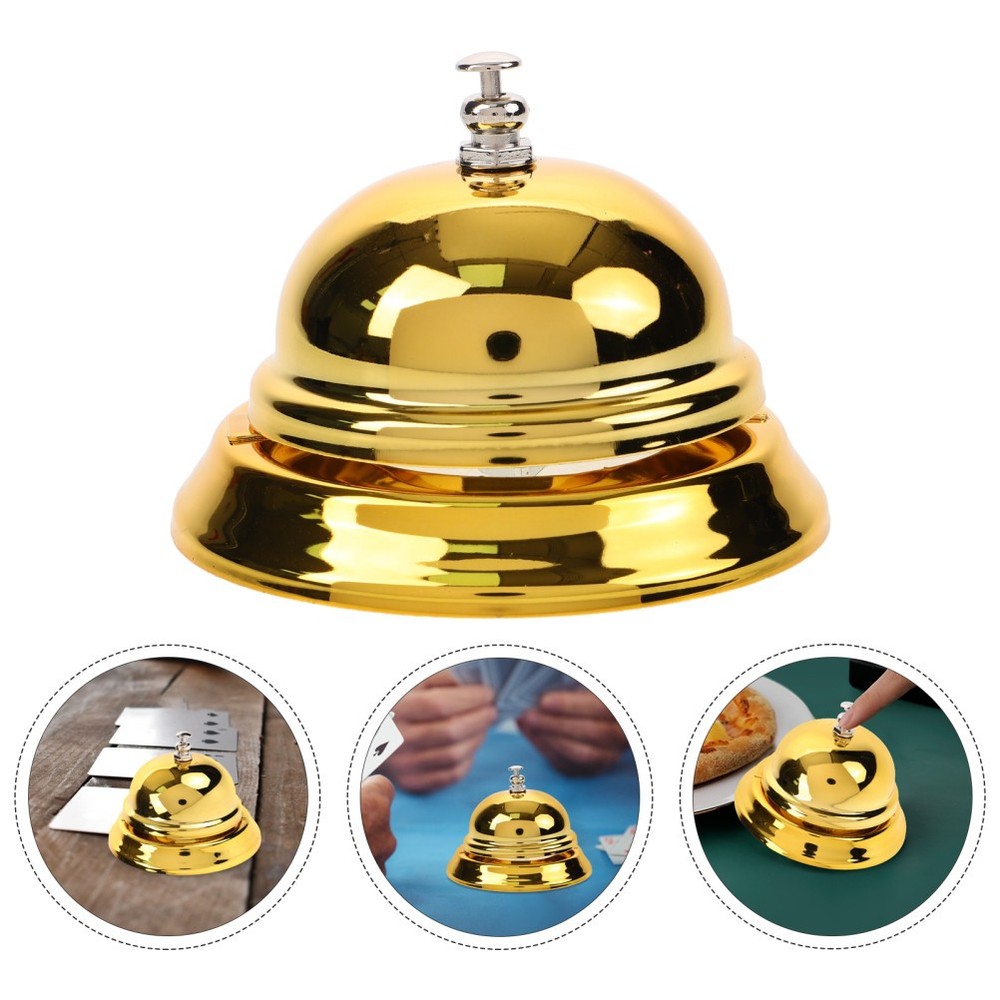 Metal Pressing Service Bell Reception Bell for Restaurant Kitchen