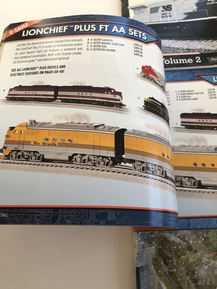Lionel and MTH Catalogs