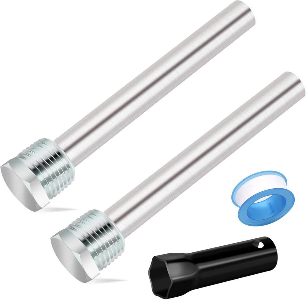 2-Pack RV Water Heater Anode Rod - 4.5 NPT, Atwood Dometic Replacement