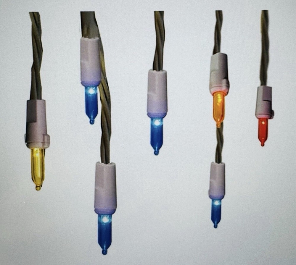 GE StayBright 150 Ct Constant Multicolor Mini LED PlugIn Christmas Icicle Lights