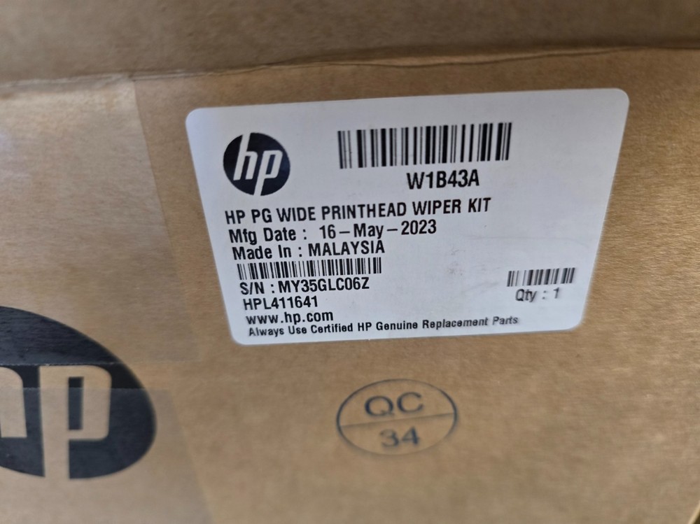 W1B43A	Wiper kit Pagewide
