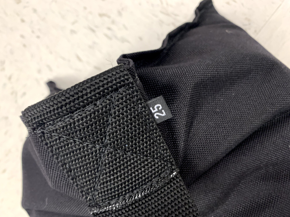 Filmtools Black Sandbag - 25lb, Barely Used GOOD