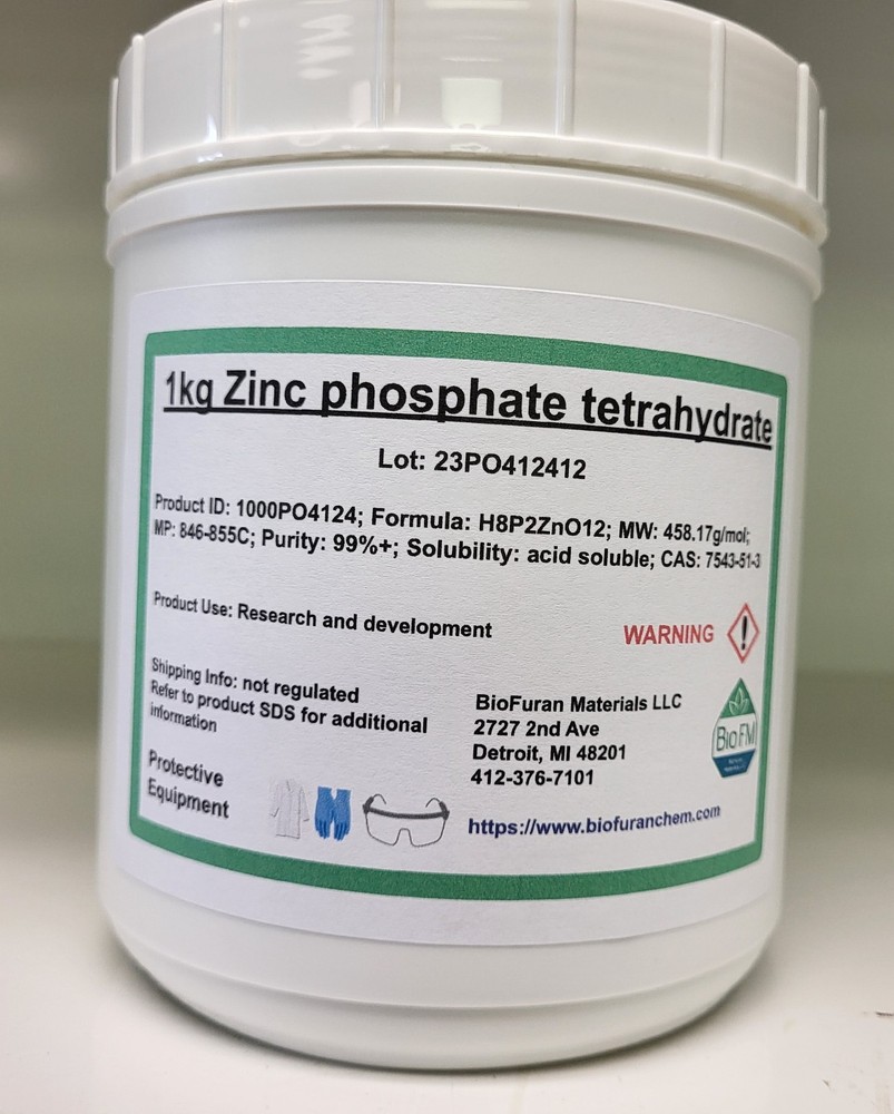 Zinc phosphate tetrahydrate
