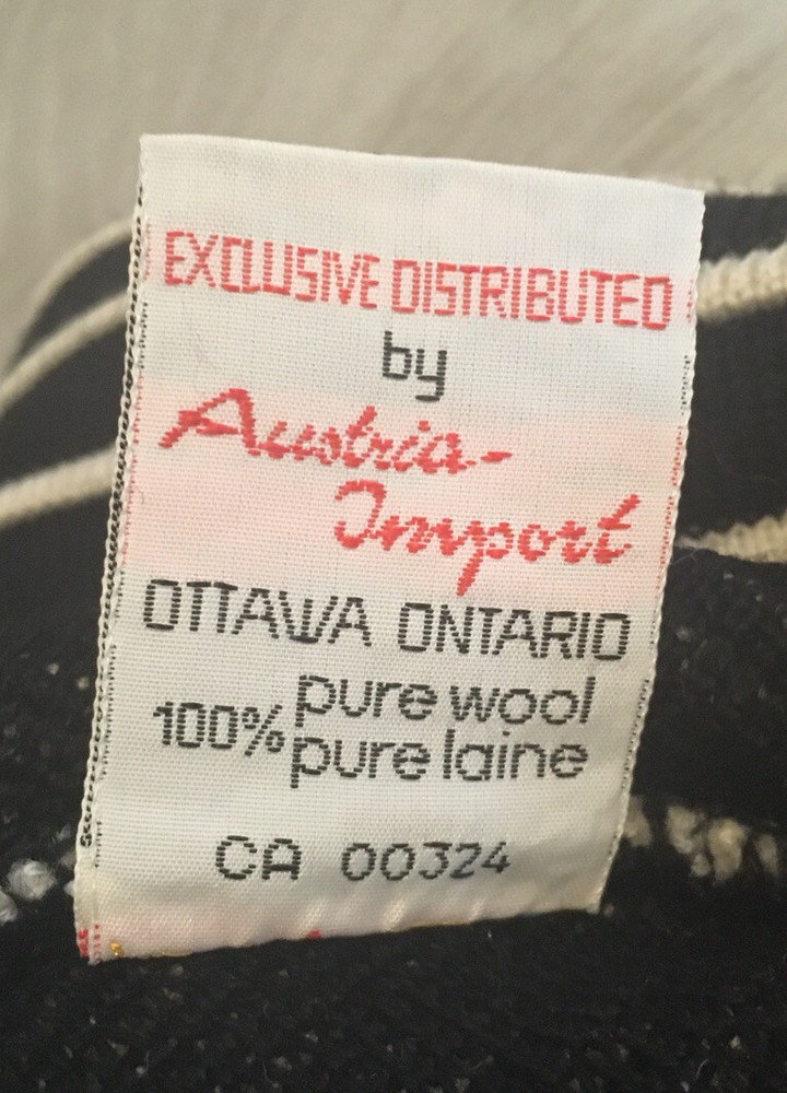 SKILECT 100% Wool Ski Beanie - Toque Hat Austria Cap