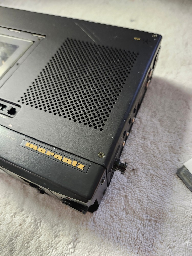Clean Rebuilt Marantz PMD201 Full & 1/2 Speed Cassette Recorder