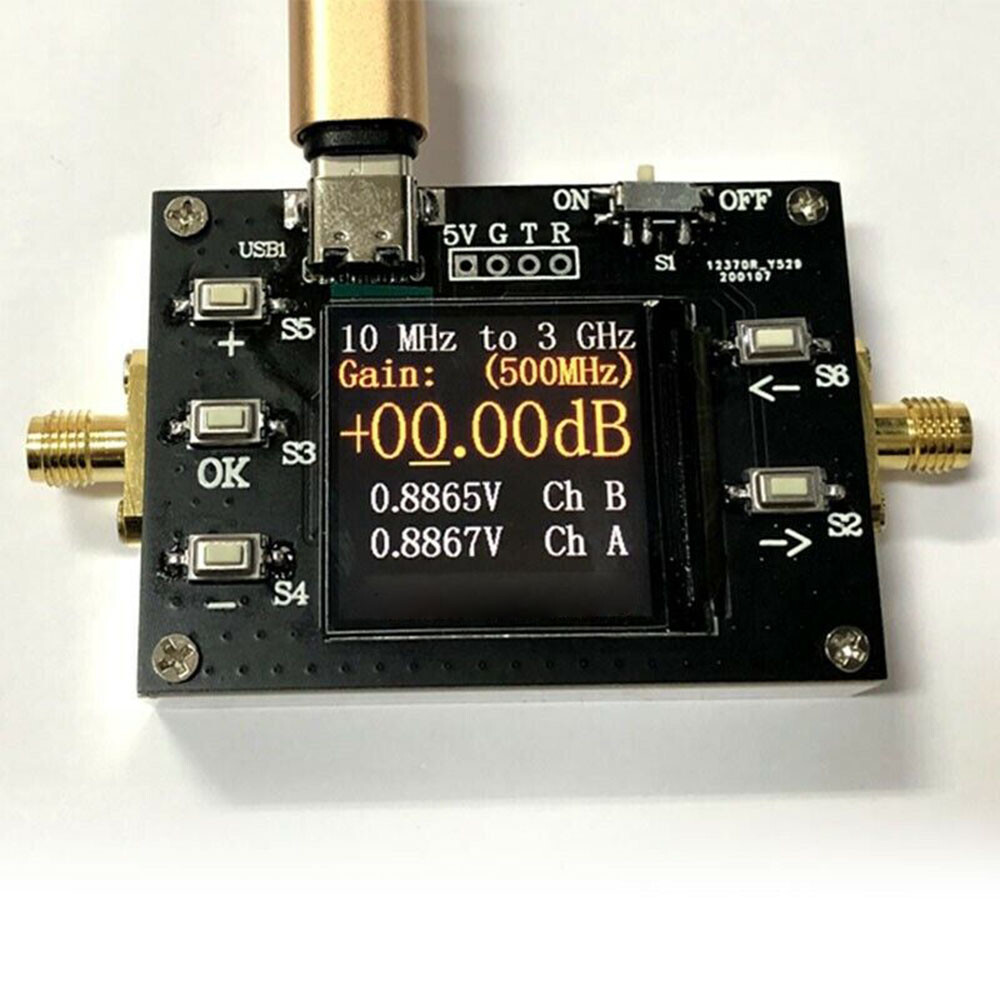 For 10M-3GHz RF Power Amplifier Module CNC Gain Amp 120DB Large Dynamic Range