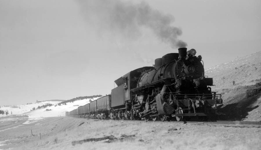 MT Midland Terminal train No 64 engine type 2-6-0 OLD TRAIN PHOTO