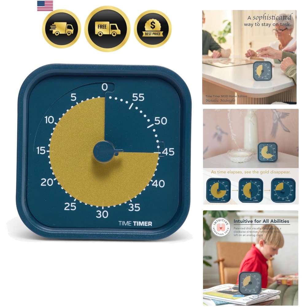 MOD - Home Edition - Individual Sized 60 Minute Visual Countdown Timer for AD...