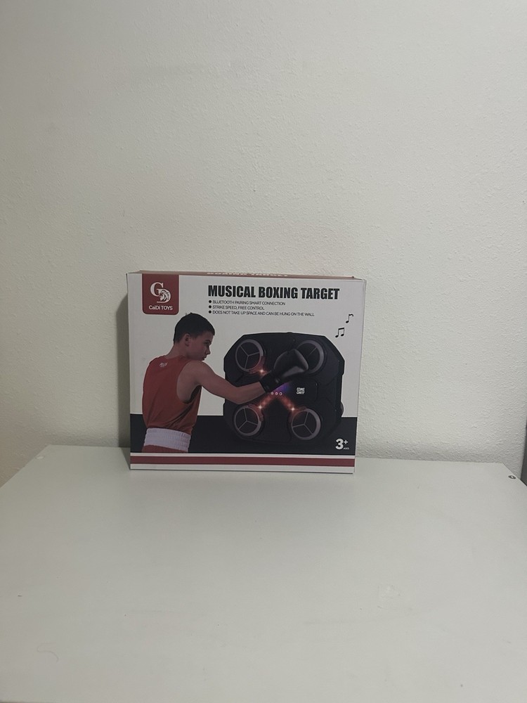 Bluetooth Musical Boxing Target with Lights and Wall Mount
