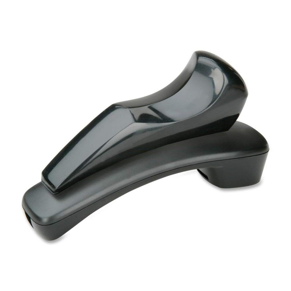 AbilityOne NSN5926295 Telephone Shoulder Rest, Angular Shape, Black Color