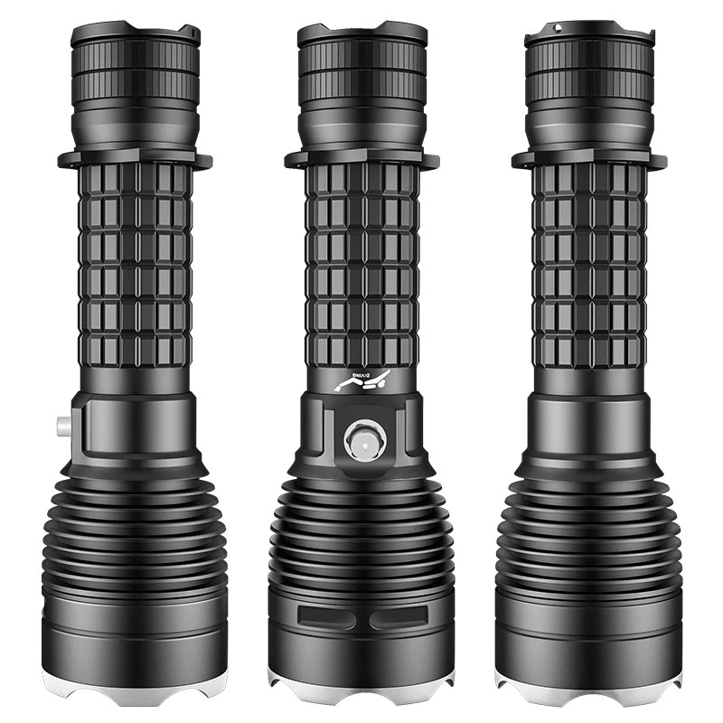 Powerful Underwater Dive Torch Rechargeable IP8 Waterproof Scuba Flashlight