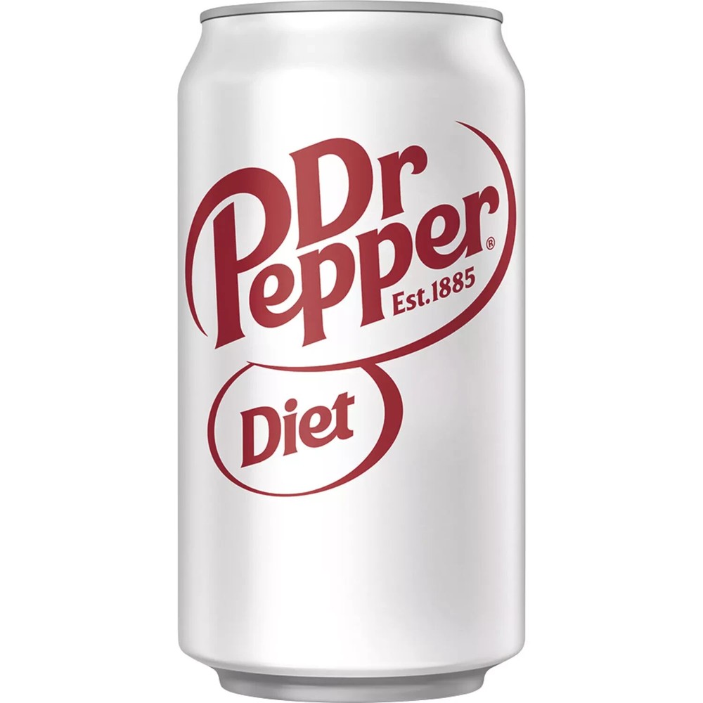 Dr. Pepper Diet Soda, 12 fl oz, 36-Pack Cans