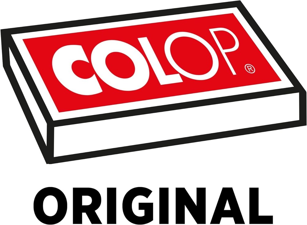 COLOP E/40, red, double pack for stamp printer