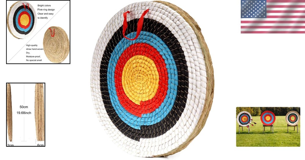 Straw Archery Target for Shooting Practice