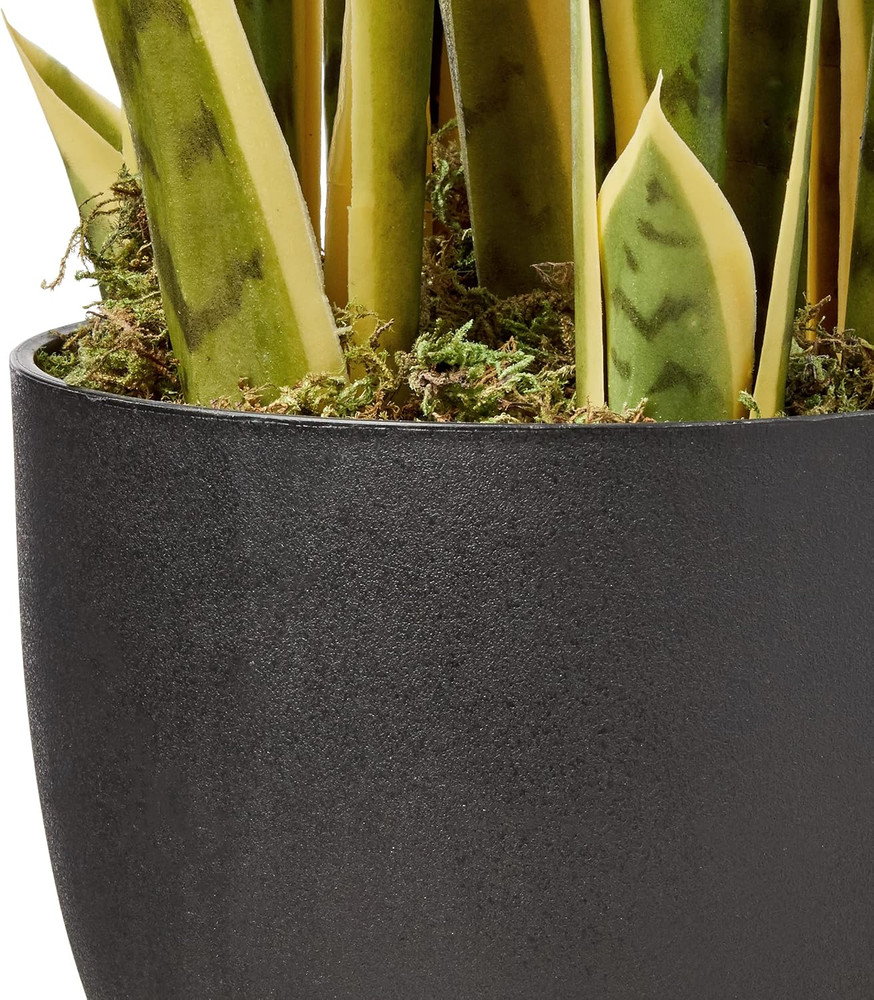 33” Sansevieria Artificial Silk Plants Green