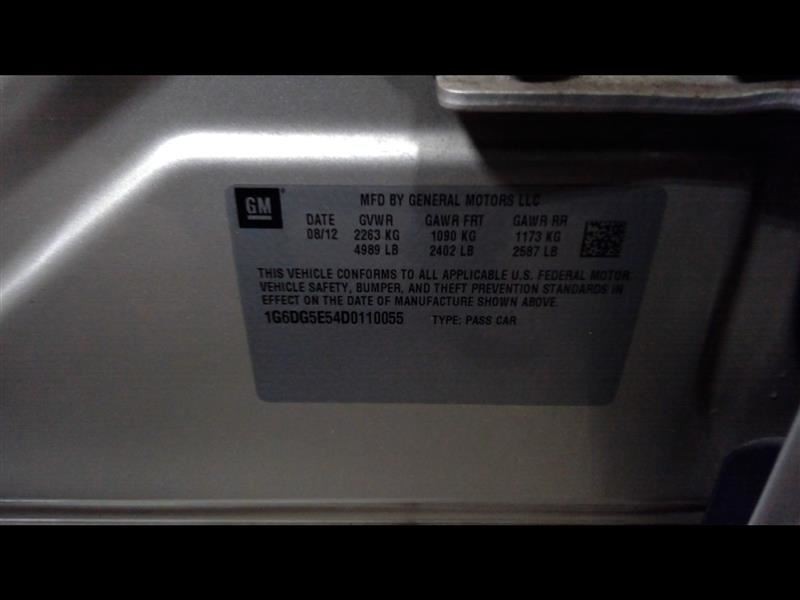 Transfer Case Control Module Coupe Right Hand Dash Fits 10-14 CTS 24253648