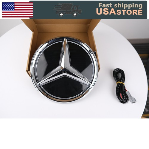 For Mercedes Benz GLE GLC GLS AMG Mirror Led Grill Light Emblem 2020 2021 2022