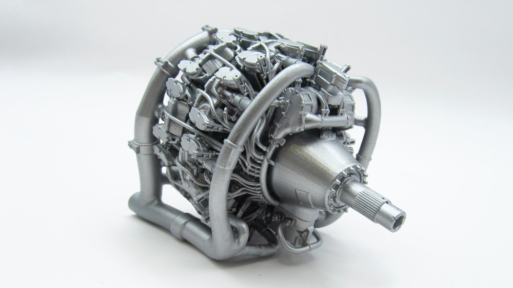 1/32 Metallic Details MDR3257 Wright R-3350 Engine 3D Printed