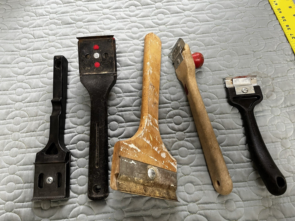 Scrapers Lot Of 5