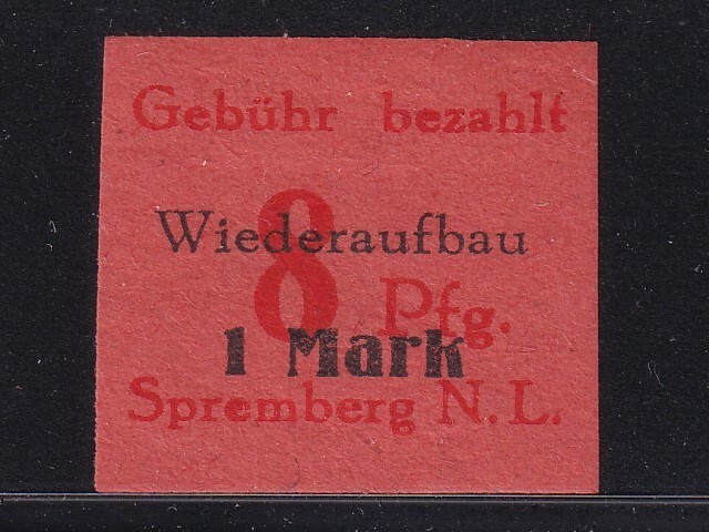 Sovjet Zone/Spremberg 1946 MI 15B imperforated MNH VF / HIGH VALUE!