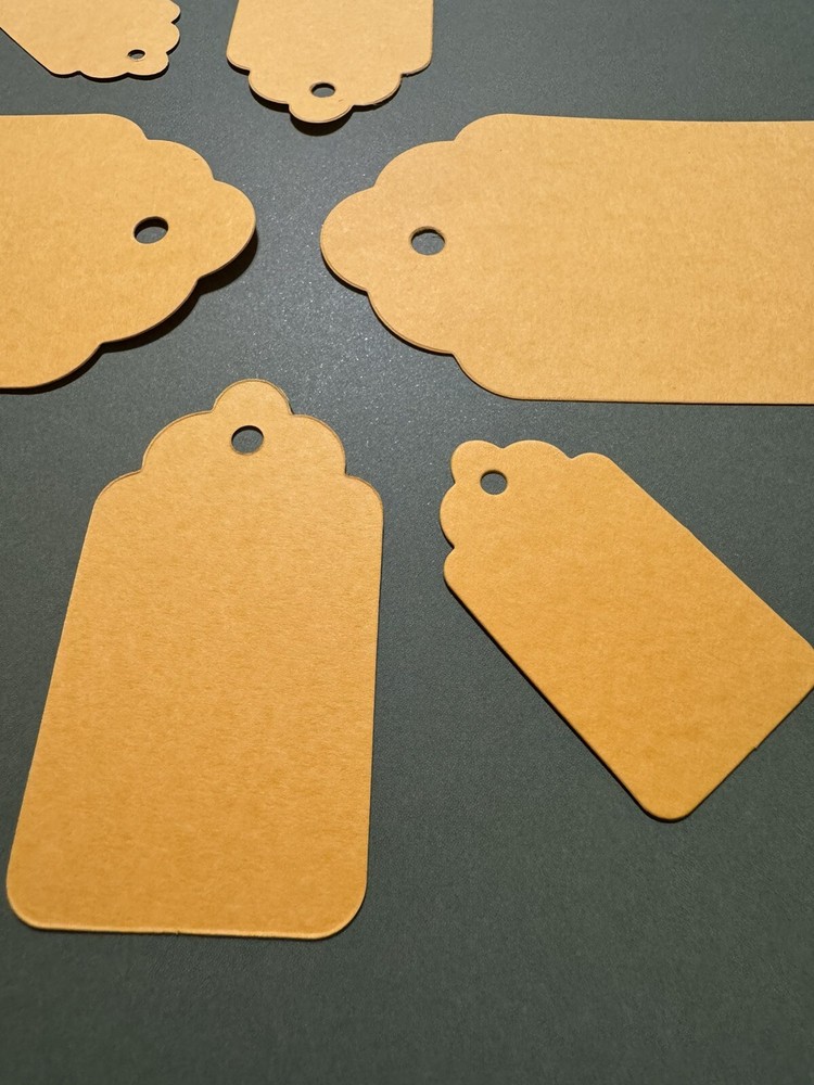 Free Shipping 100 Mixed Tags 3 Sizes