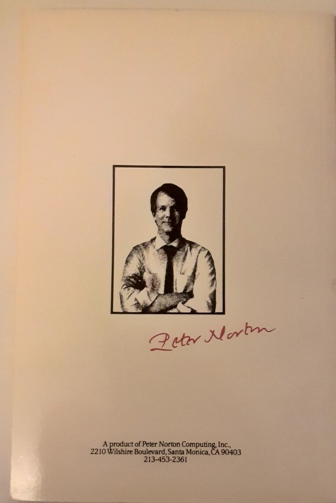 Norton Utilities Manual version 4.0 from 1987