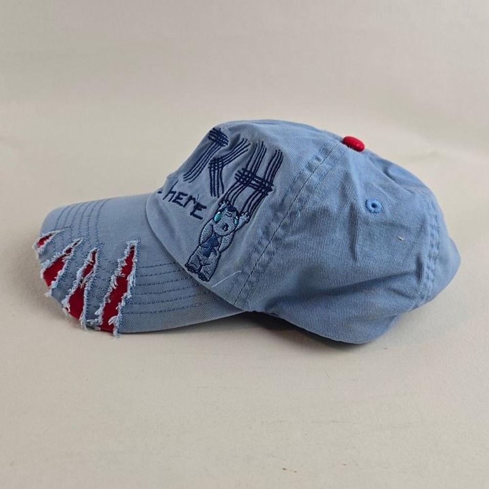 Disney Stitch Hat Youth Adjustable Strapback Distressed Baseball Cap Distressed