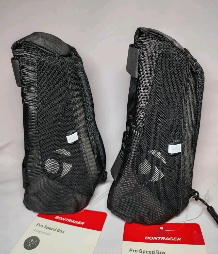 2 PACK Bontrager Pro Speed Box Compact Bike Frame Storage Bag .5L Capacity