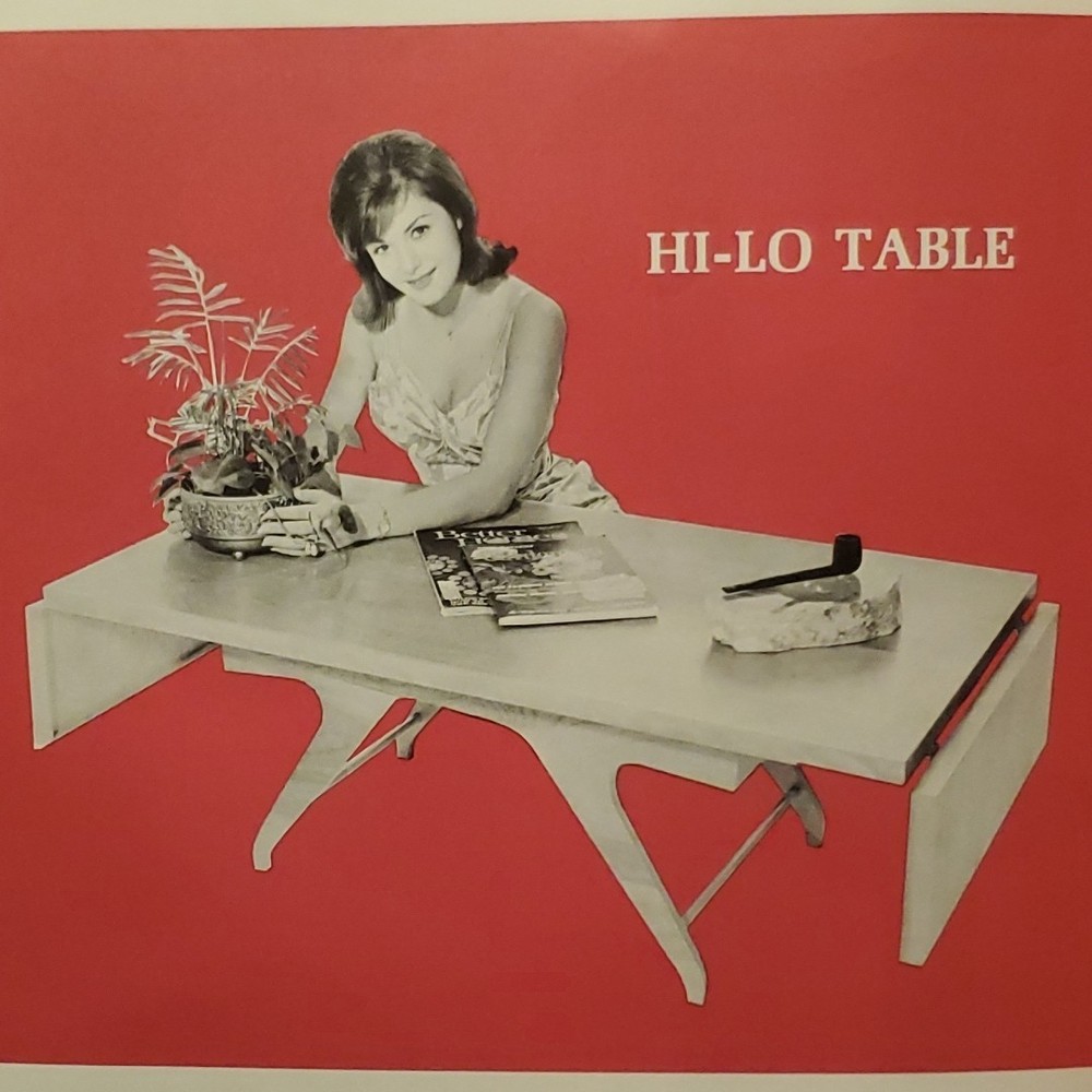 Rockwell Tools woodworking patterns MCM 1970 cutting board end table