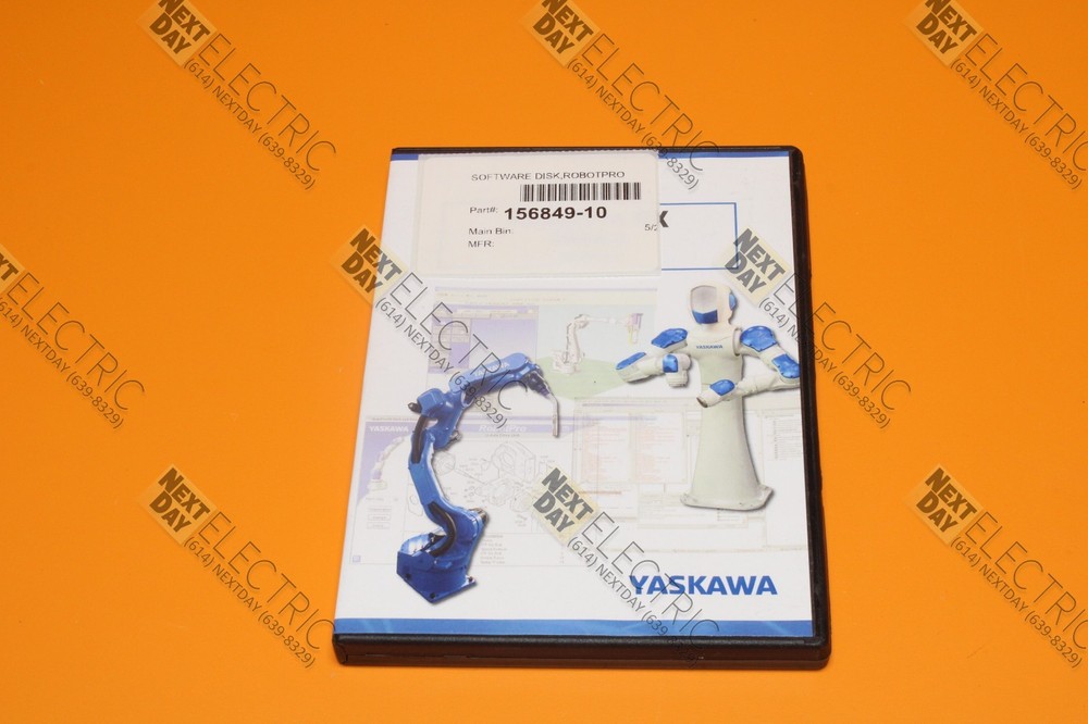 Motoman, 156849-10, Robotpro Software Robot Disk Yaskawa DX MA2010