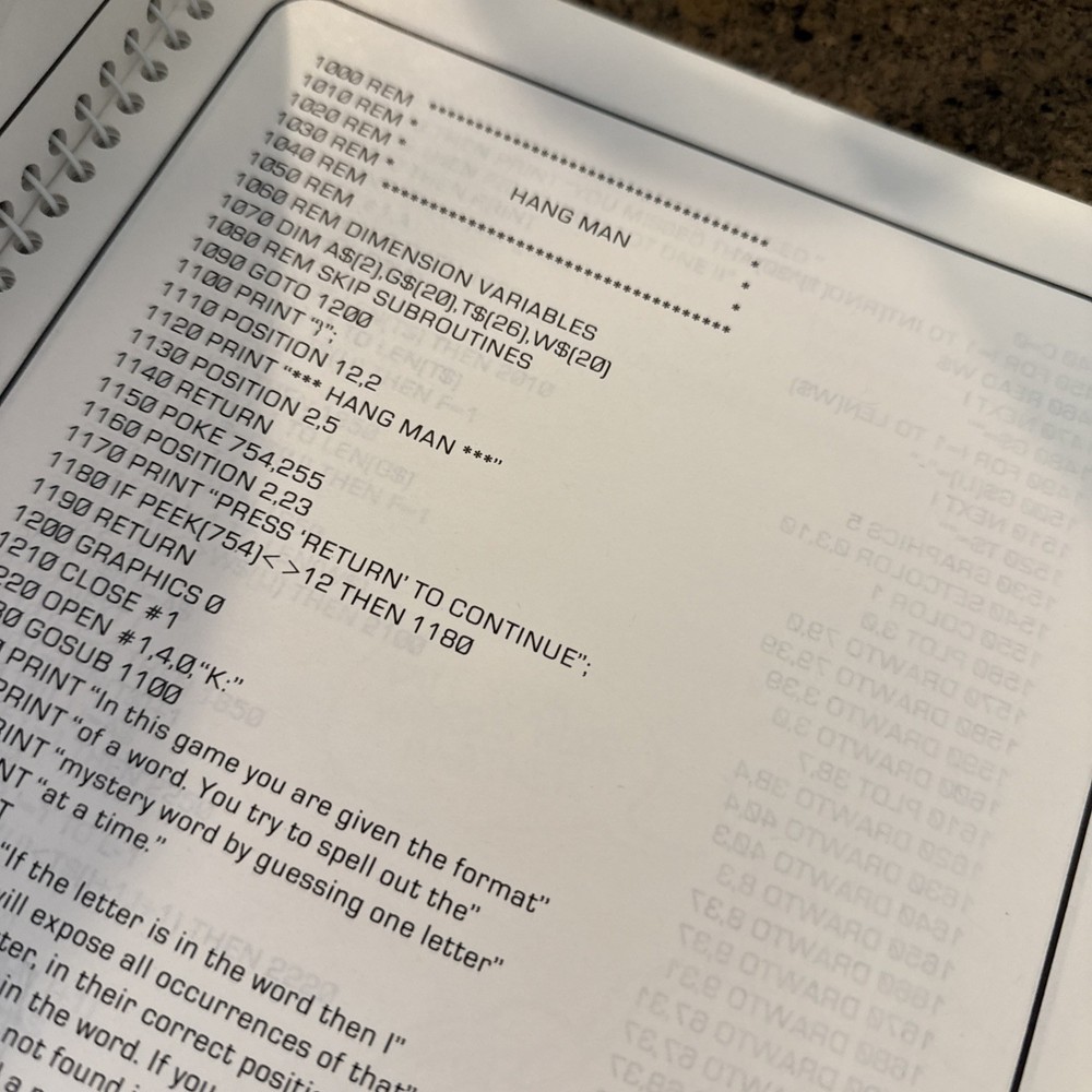 Games Ataris Play copyright 1983 Datamost Inc.