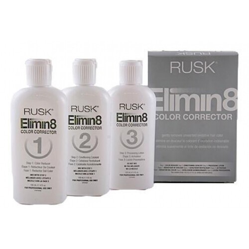 RUSK ELIMIN8 COLOR CORRECTOR KIT NEW BOXED