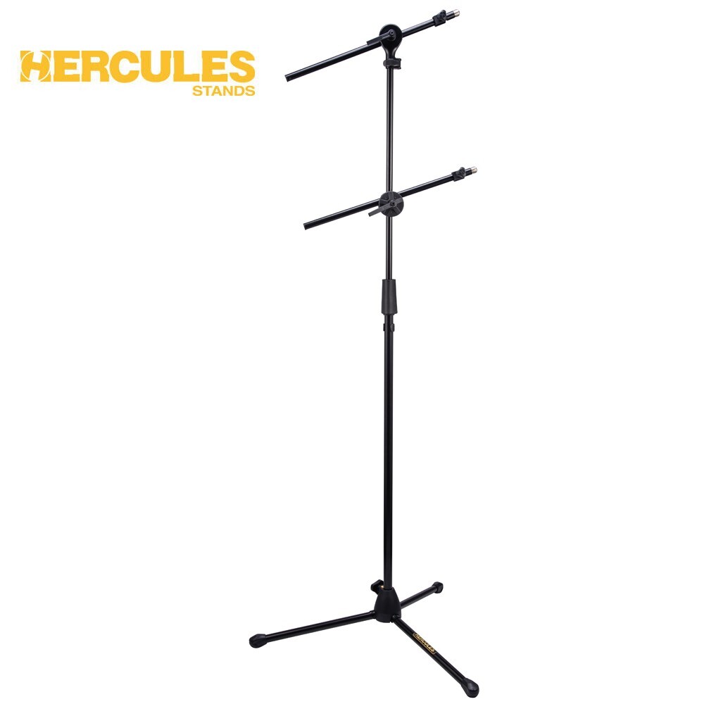 Hercules MS464BPRO Double Boom Adjustable Microphone Stand
