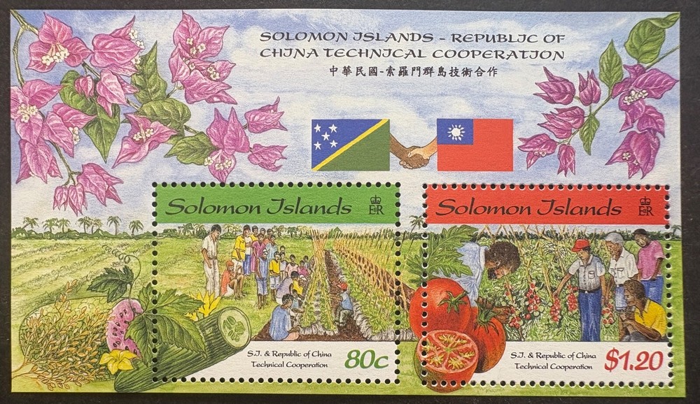Solomon Islands 1998 MS911 Technical Co-operation Mini Sheet MNH