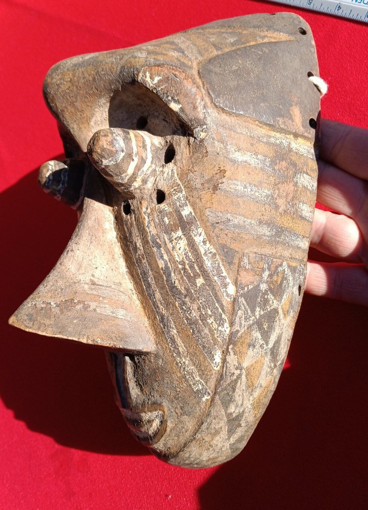 Authentic Bushoong Kuba Mask.