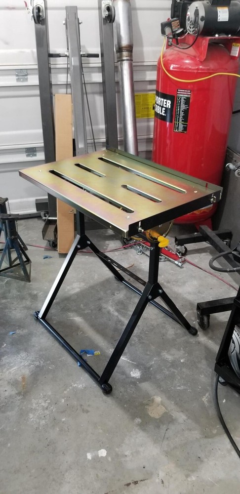 Adjustable Steel Welding Table