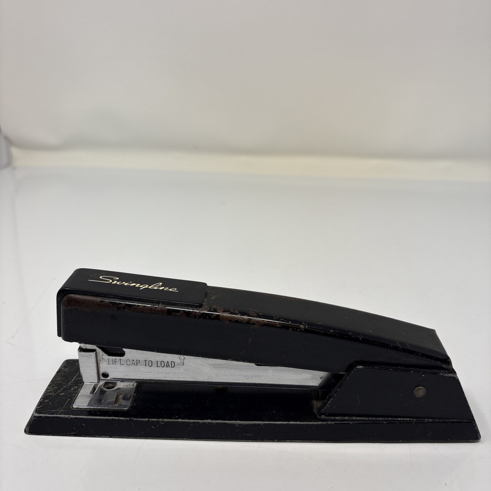 SWINGLINE 747 Stapler Model 94-41 BLACK Vintage Classic Solid Condition