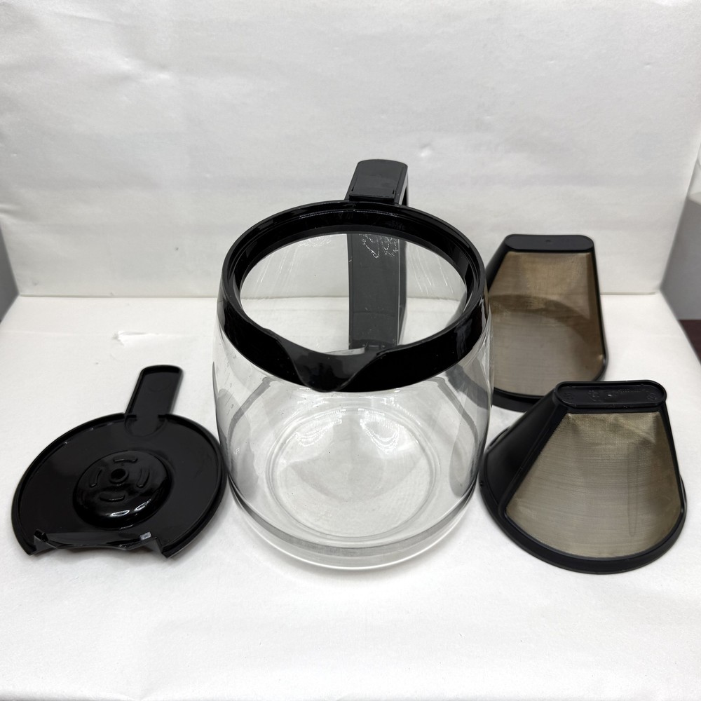 Cuisinart 14-Cup Programmable Drip Coffee Maker - Black Glass Carafe Reusable