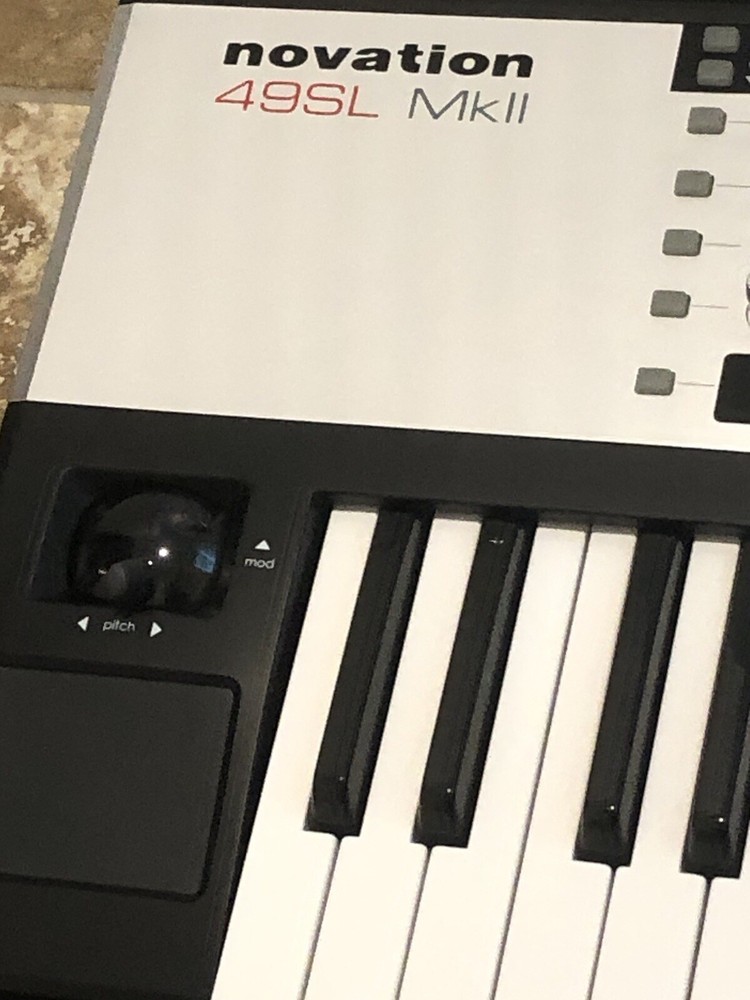 Novation 49SL MKII MIDI and CV Equipped Keyboard Controller
