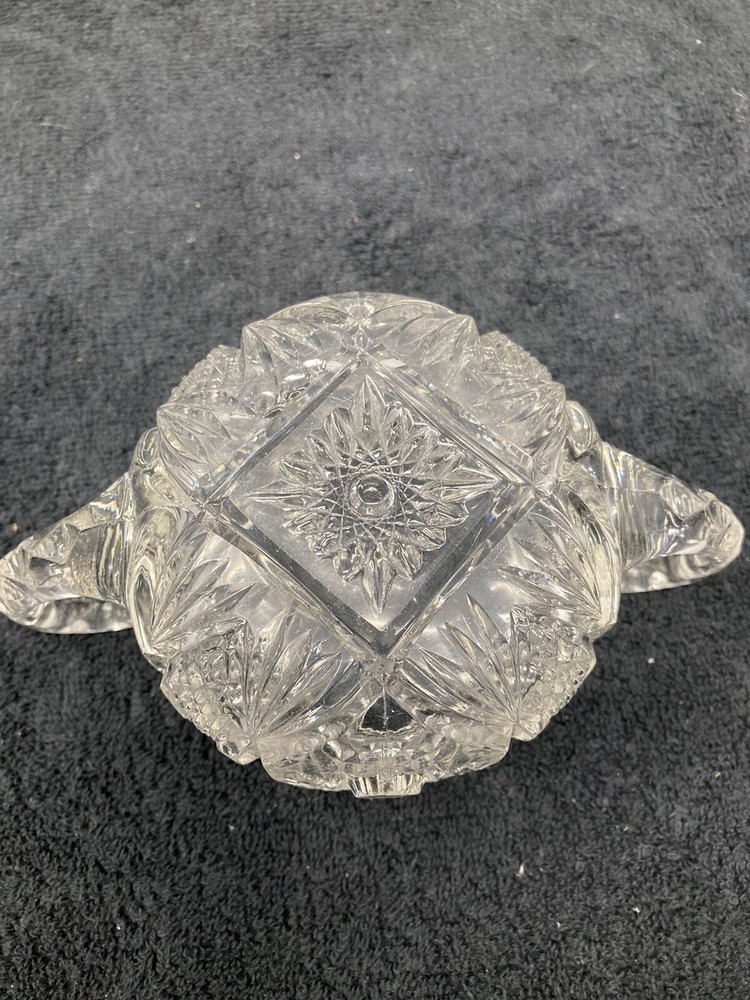 Hobstar by US GLASS open sugar