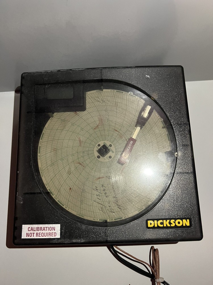 Dickson KT622 Temperature Chart Recorder