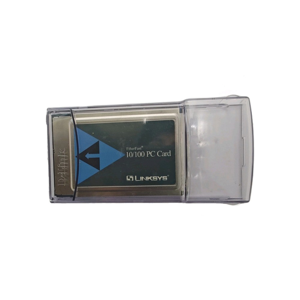 Linksys EtherFast 10/100 PC Card PCMPC100 Untested