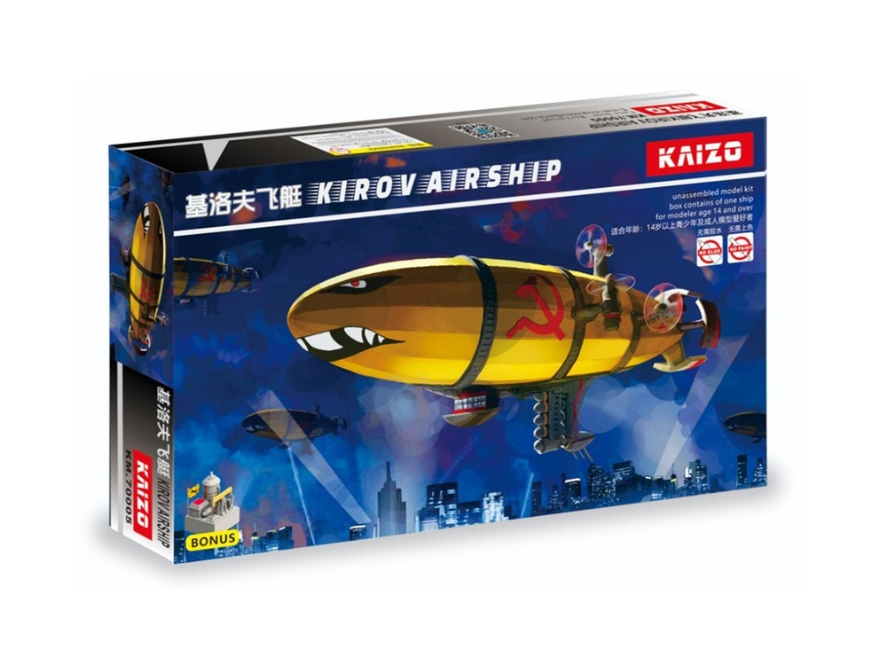 6 in. KIROV Airship Model Kits Command & Conquer Red Alert KAIZO