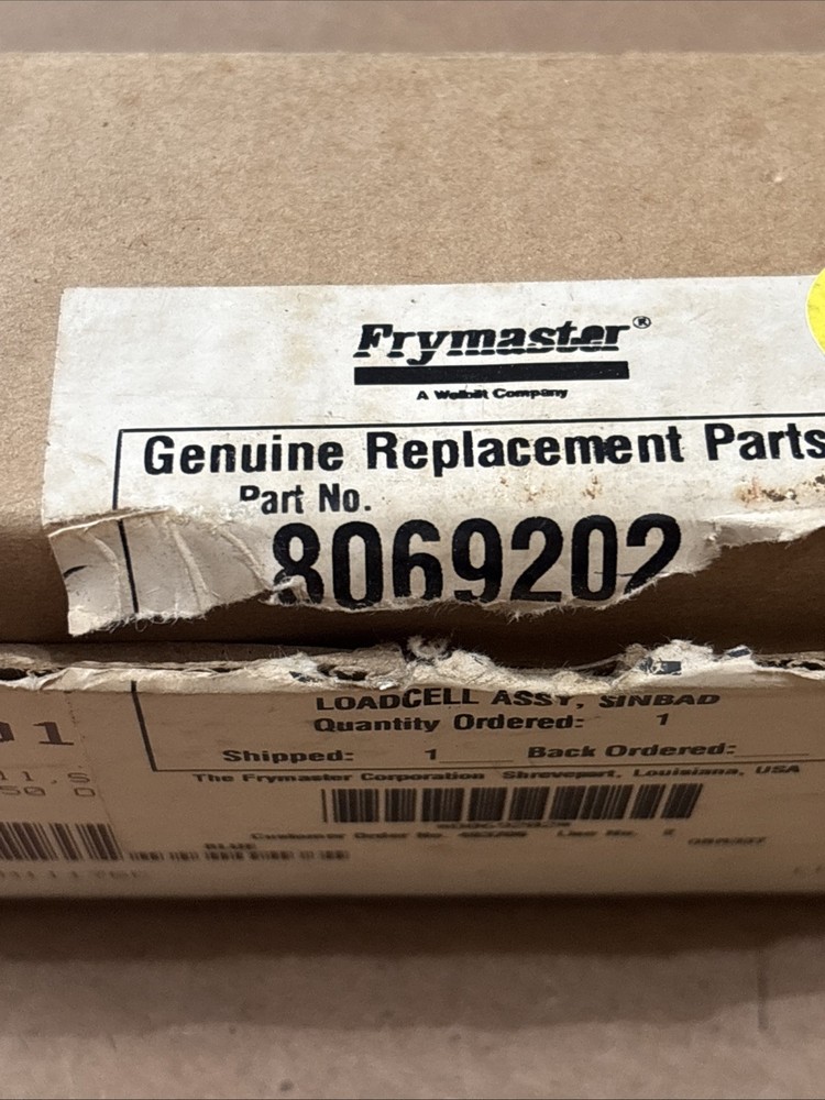 Frymaster Loadcell Assembly 8069202