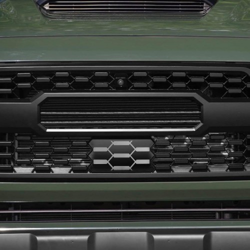 Front Grille Garnish Radar Sensor Cover Replacement Compatible with Grille 2018-