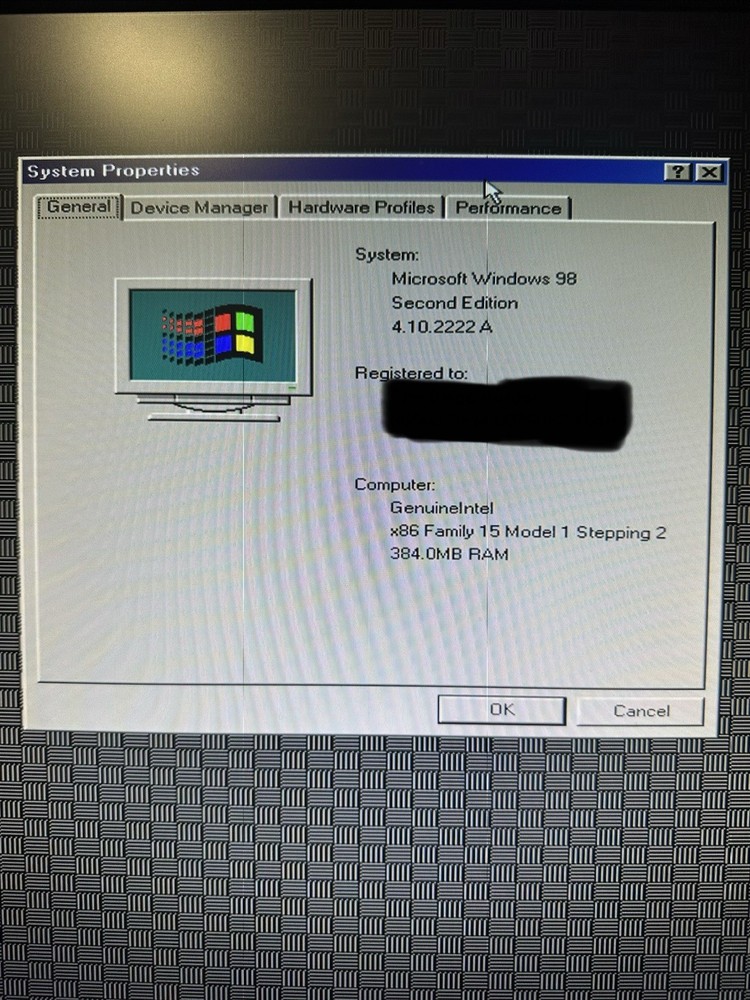 Vintage Custom Atx Retro Pc With Windows 98