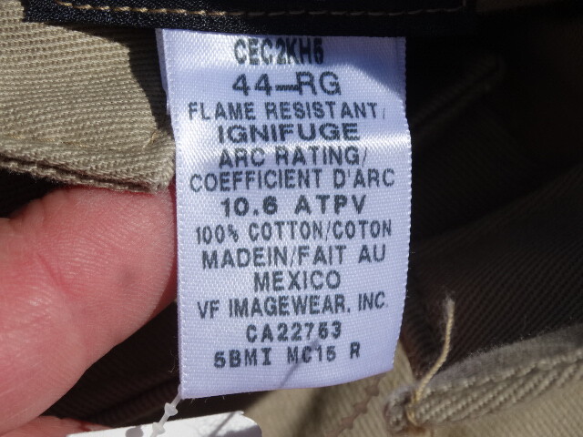Bulwark Protective Apparel FR CEC2KH Coveralls TAN