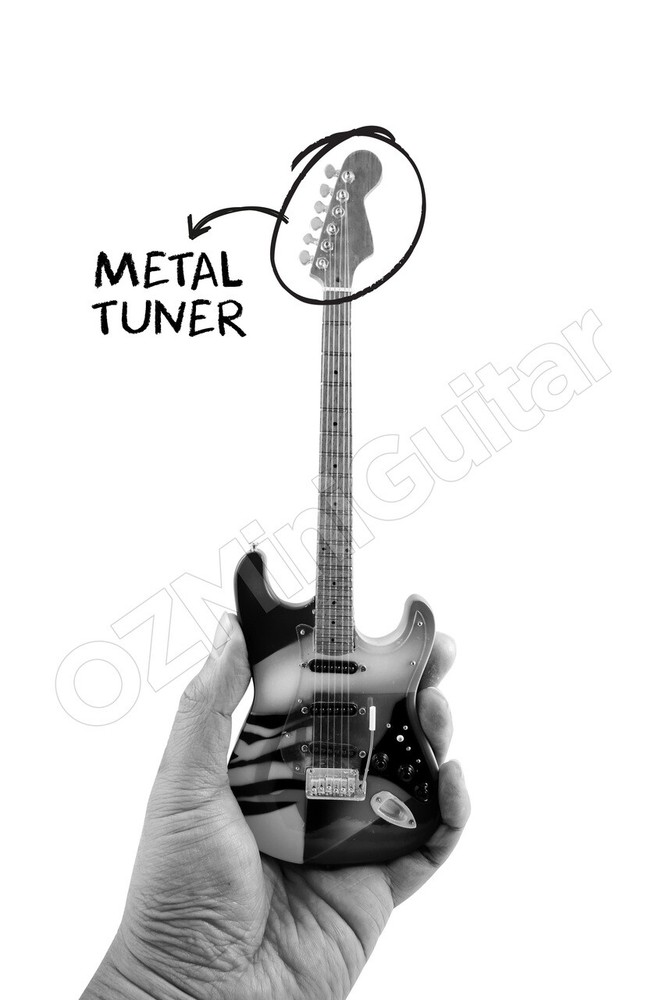 Miniature Guitar Dean Dimebag BLADE Tribute & Strap