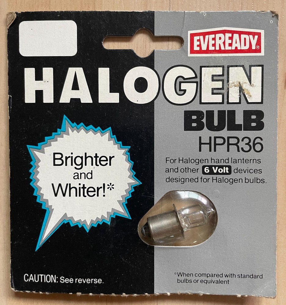 EVEREADY HALOGEN BULB HPR36